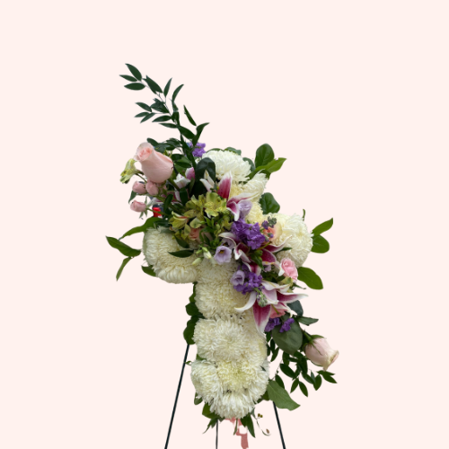 Serene and Divine Tribute Cross